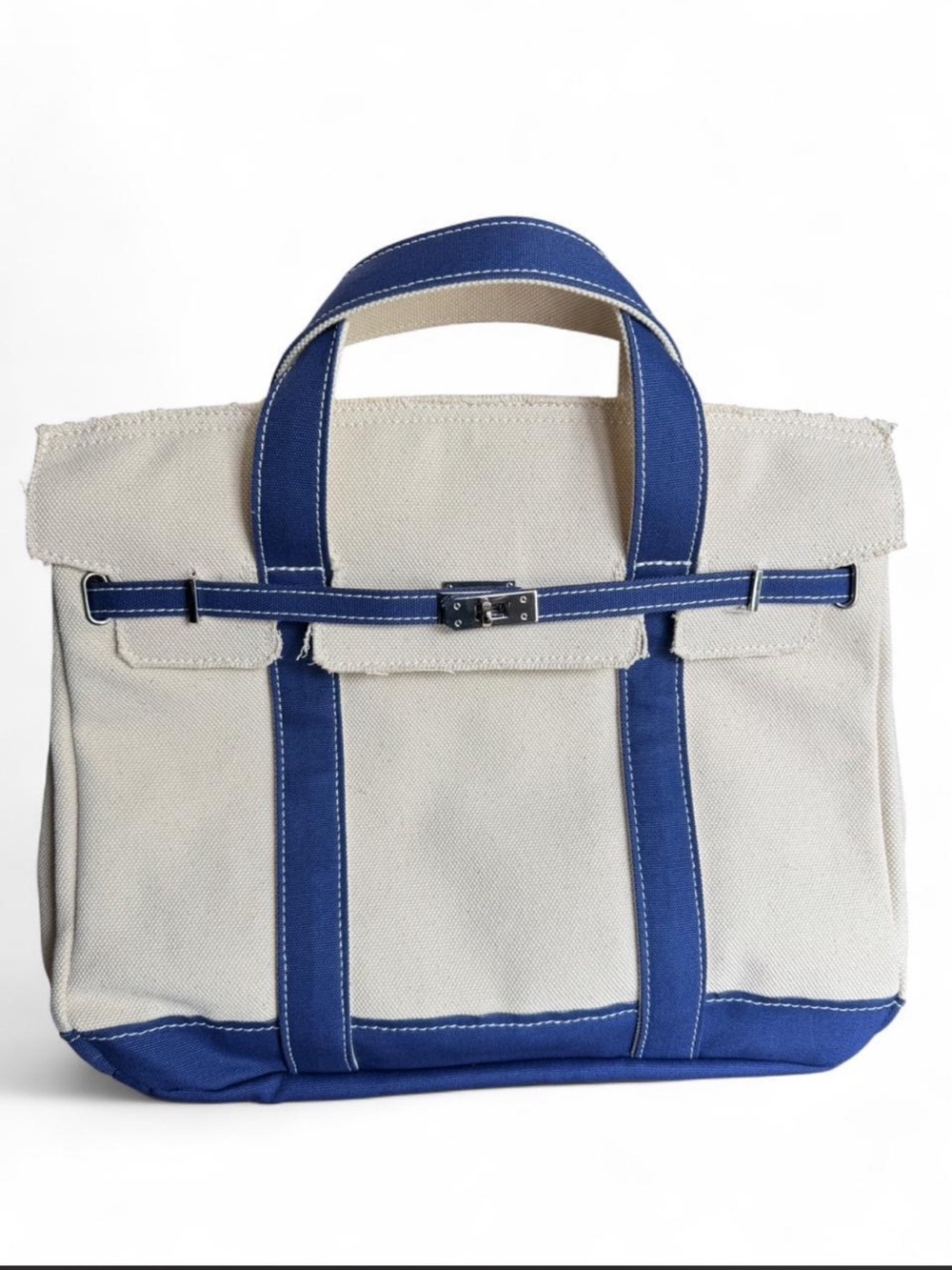 Sunwin Madaket Large Classic Tote Bag - Blue